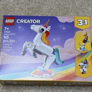 NWT - LEGO Creator - 3 in 1 - Magical Unicorn Playset